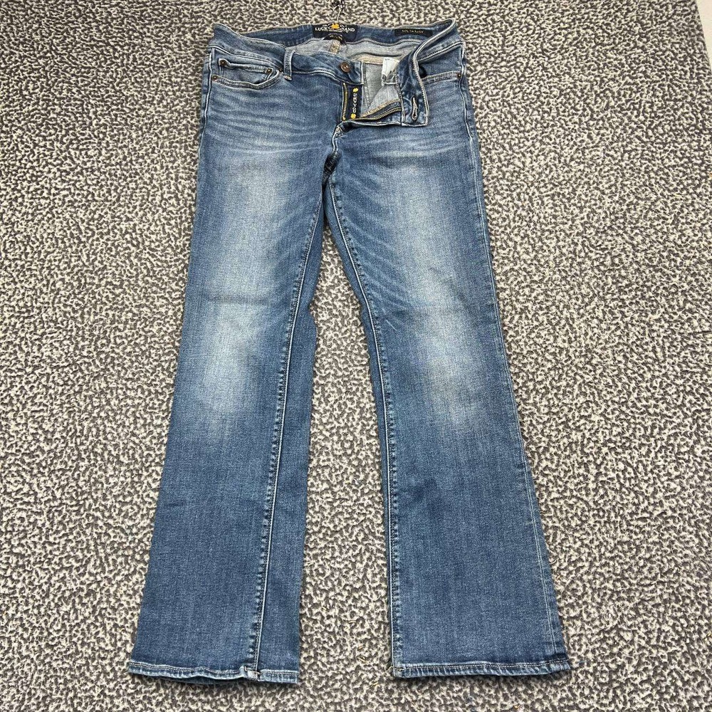 Lucky Brand Lolita Boot Jeans Women 10/30 Medium Wash Blue Bootcut Denim
